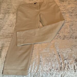 Express Tan Straight Leg Pants